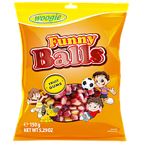Желейные конфеты Woogie Funny Balls, 150 г