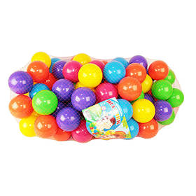 Кульки для сухих басейнів, 70 мм 40х20х15 см MToys Різнобарвний (2000002168133)