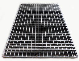 Решітки підлоги для фарбувально-сушильних камер або для інших цілей.
