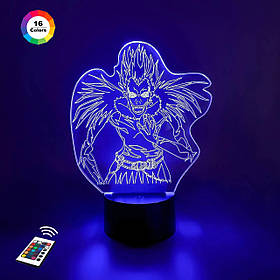 Нічник-світильник 3D "Рюк" 24х17 см 3DTOYSLAMP (2000002624370)