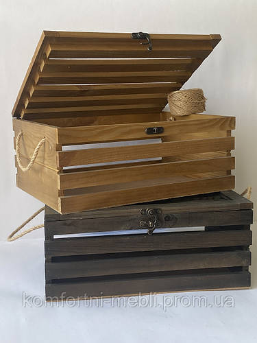 Ящик деревянный декоративный "Big Box" (ID#1875528686), цена: 580 ...