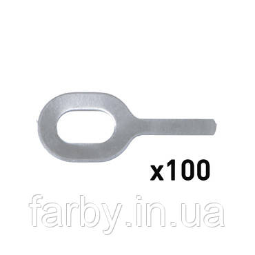 100 прямих кілець No 6 AlMgSi 1,5 мм для GYSPOT ARCPULL 059474