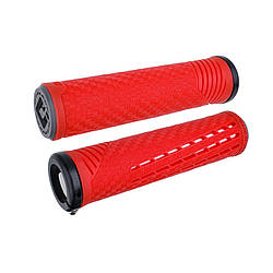 Грипси ODI CF Grip v2.1 Lock-On Red / White
