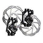 Гальмо велосипеда дискове Repute DSC310F+RPT005 ротор 160 мм, передній F160/R140, фото 8