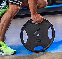 Диск RN-Sport 20 кг під гриф Ø 25 мм для штанги з Quatro хватом