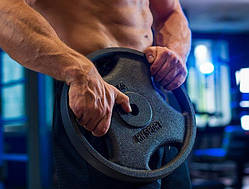 Диск RN-Sport 15 кг під гриф Ø 25 мм для штанги з Quatro хватом