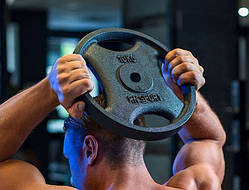 Диск RN-Sport 10 кг під гриф Ø 25 мм для штанги з Quatro хватом