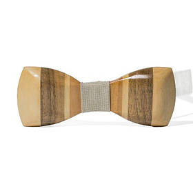 Дерев'яна краватка-метелик 11х4 см Gofin wood Дерев'яний (2000000303956)