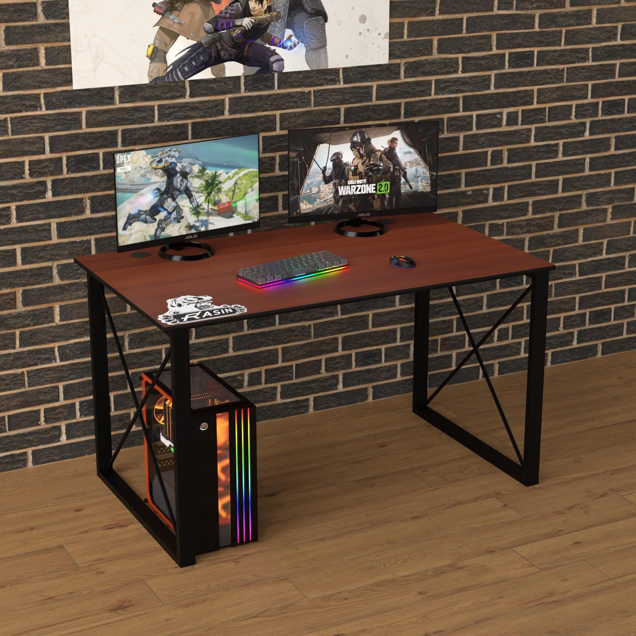Геймерський стіл "Rasin LOFT-21" 120х80х75 см. Локарно, фото 1