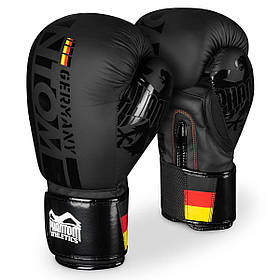 Боксерські рукавиці 12 унцій Phantom Чорний (2000002453581)