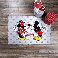 Коврик Disney Minnie&Mickey Love 80х140 см Tac Разноцветный (2000002296966)