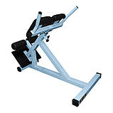 Гіперекстензія тренажер регульований, римський стілець, до 200 кг, фото 4