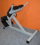 Гіперекстензія тренажер регульований, римський стілець, до 200 кг, фото 6