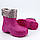 Чоботи дитячі з панчохою-вкладишем для дівчинки тм Vitaliya матеріал Ева розмір 25-27- устілка 17 см, фото 5