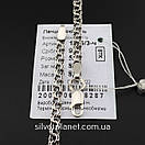 Срібний ланцюжок з хрестиком. Чоловічий кулон срібло і ланцюг 925 55 см, фото 10