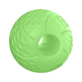 М'ячик світлонакопичувальний з отвором для ласощів 7 см Waudog Різнобарвний (2000002143055)