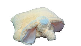 Подушка-іграшка Слон 55 см Аліна Персиковий (2000002413431)