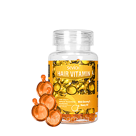 Вітаміни для волосся Інтенсивна терапія Hair Vitamin With Ginseng & Honey Oil, 30 шт Sevich (2000002537120)