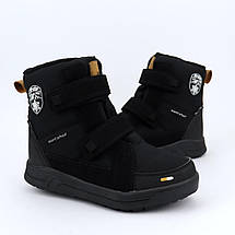 Чорні термо черевики на липучках мембрана Softshell Tripletex тм American Club, фото 2