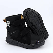 Чорні термо черевики на липучках мембрана Softshell Tripletex тм American Club, фото 3