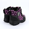 129/23фіол Термо черевики для дівчинки на липучках мембрана Softshell Tripletex тм American Club фіолетові, фото 8
