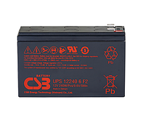 Акумуляторна батарея CSB UPS122406F2 12 V 5 Ah 3-5 years High Rate AGM VRLA (для ДБЖ)