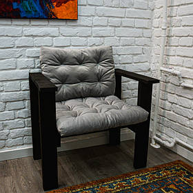 Подушка для садових меблів (13743-sp) 60х60 см Time Textile Сірий (2000002509325)