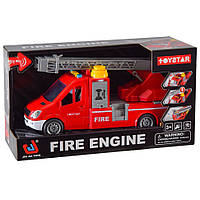 Машина пожежна іграшкова 18,5х34х13 см Bambi Червоний (2000002463283)