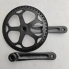 Шатуни велосипедні Prowheel Pro-846P Single Fix, L-170 mm під ланцюги 1/2"x3/32", фото 3