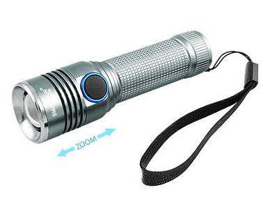 Ліхтар Small Sun R842-T6, 1х18650, zoom, ЗУ microUSB