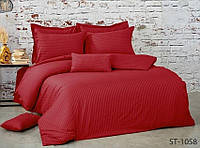 Комплект постельного белья (LUXURY ST-1058) Евро TAG tekstil Красный (2000002404538)
