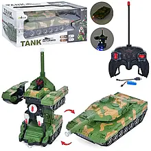 Танк трансформер 2в1 з пультом дистанційного керування 555 (з акумулятором)