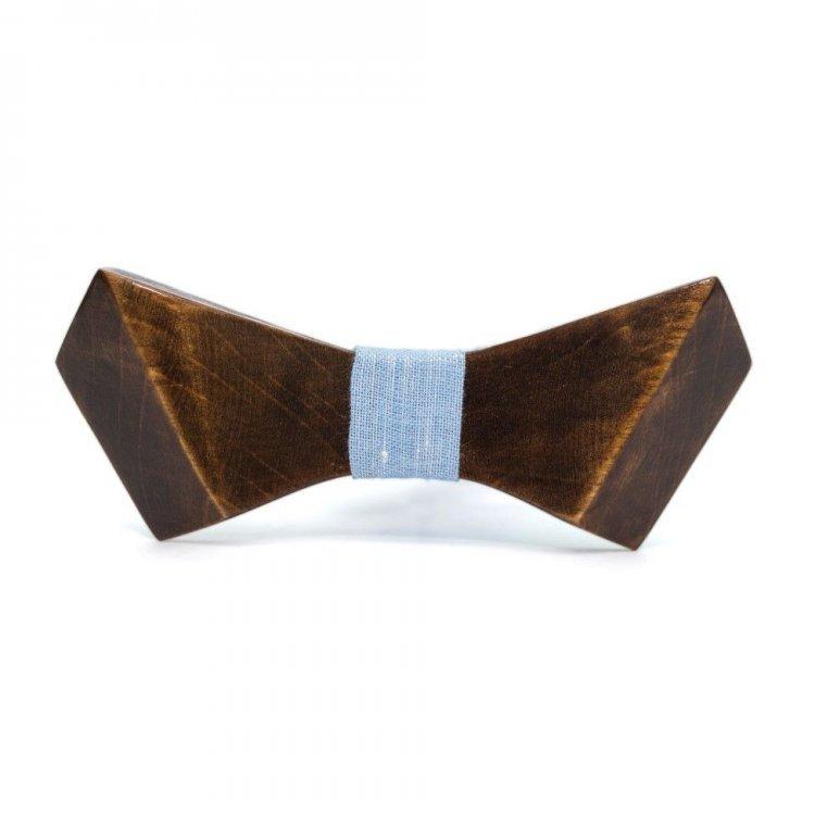 Дерев'яна краватка-метелик 11,5х4,5 см Gofin wood Дерев'яний (2000000303789)