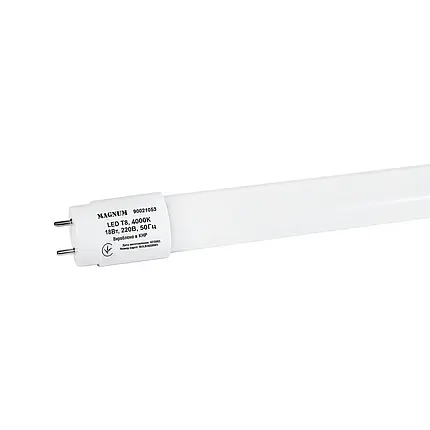 Світлодіодна лампа MAGNUM T8 18W G13 4000K 1200мм FLE-002 (скло) 90021053, фото 1