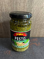 Соус Pesto M&K Pesto alla genovese 190 г Зеленый соус песто Ароматный соус для пасты