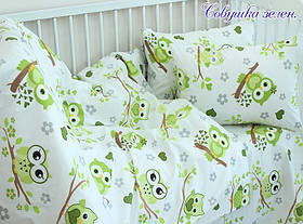 Дитячий комплект Совонька зелений. Дитячий TAG tekstil (2000002241973)