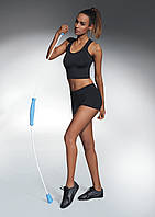 Женские спортивные шорты для фитнеса (7026) L Bas Bleu Черный (2000000277073)
