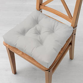 Подушка на стілець (TT129345-ps) 40х40 см Time Textile Сірий (2000002505532)