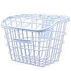 Кошик велосипедний Baisike JK221091 сталевий з кришкою, колесо 28", Білий, фото 2