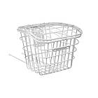 Кошик велосипедний Baisike JK221091 сталевий з кришкою, колесо 28", Білий, фото 4