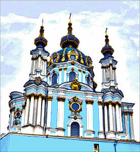 Набір для вишивання бісером Андріївська Церква 55х60 см Олександра Токарєва (2000001202609)