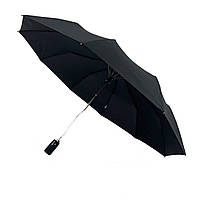 Мужской зонт полуавтомат (351) 100 см Calm Rain Черный (2000000800653)