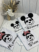 Сімейні футболки в стилі Mickey Mouse для сім'ї