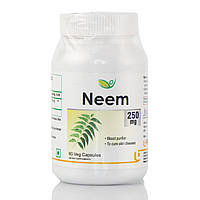 Ним 250мг Биотрекс Neem Biotrex 60 veg. capsules натуральное противомикробное средство