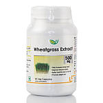 Пшенична трава Wheatgrass Extract 500 мг Biotrex 60 veg.caps джерело хлорофілу, вітамінів, антиоксидант