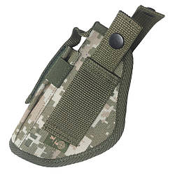 Кобура для ПМ пистолета макарова поясна з чохлом підсумком для магазину, Піксель