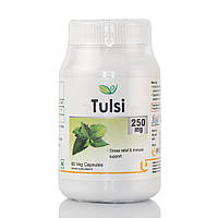 Тулси, Базилик Tulsi Biotrex 60 veg.capsules адаптоген, антиоксидант, противовоспалительное