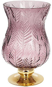 Ваза декоративна Ancient Glass Розалін 14х15х25 см Bona (2000002657286)