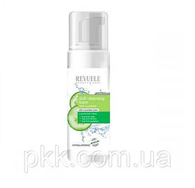 Пінка для вмивання Air Soft Cleansing Foam Cucumber Juice з огірковим соком 150 мл Revuele (2000002539124)