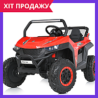 Детский электромобиль джип багги buggy на пульте управления Bambi M 5025EBLR-3(24V) красный